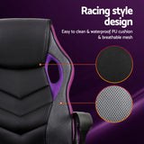 Artiss Gaming Chair - Black/Purple