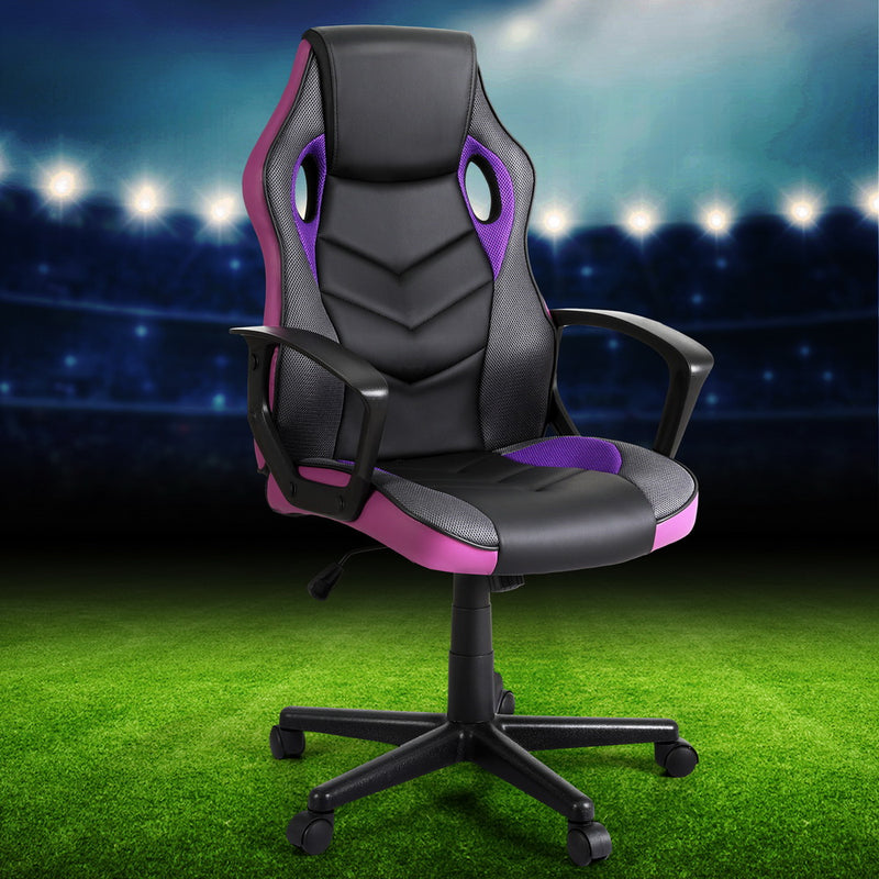 Artiss Gaming Chair - Black/Purple