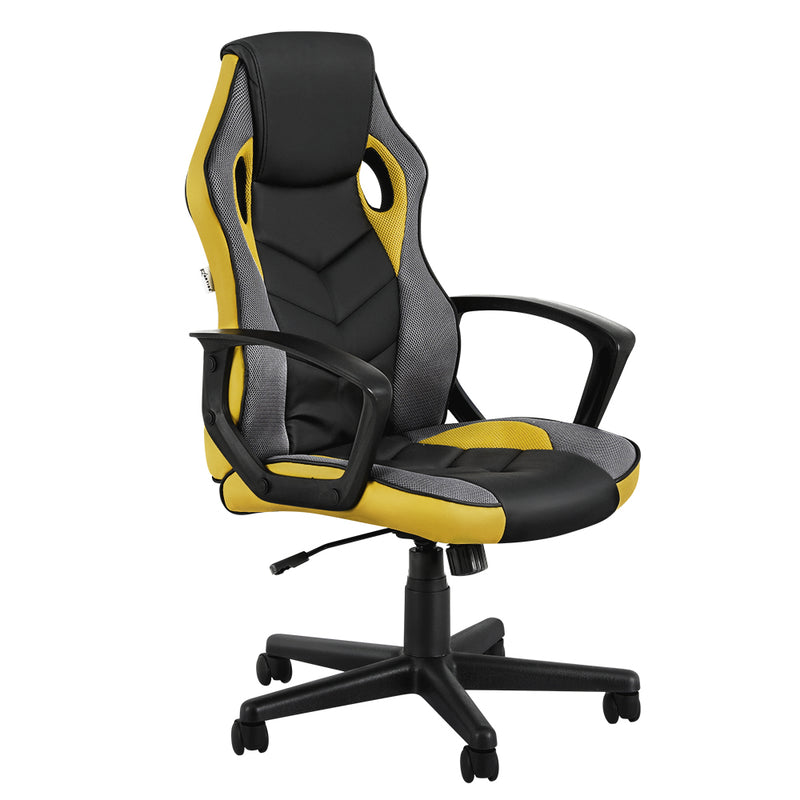 Artiss Gaming Chair - Black/Yellow