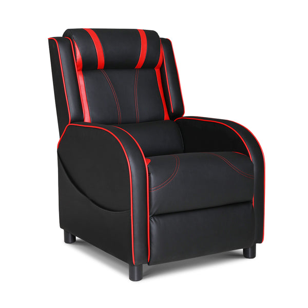 Artiss Recliner Gaming Chair - Black/Red