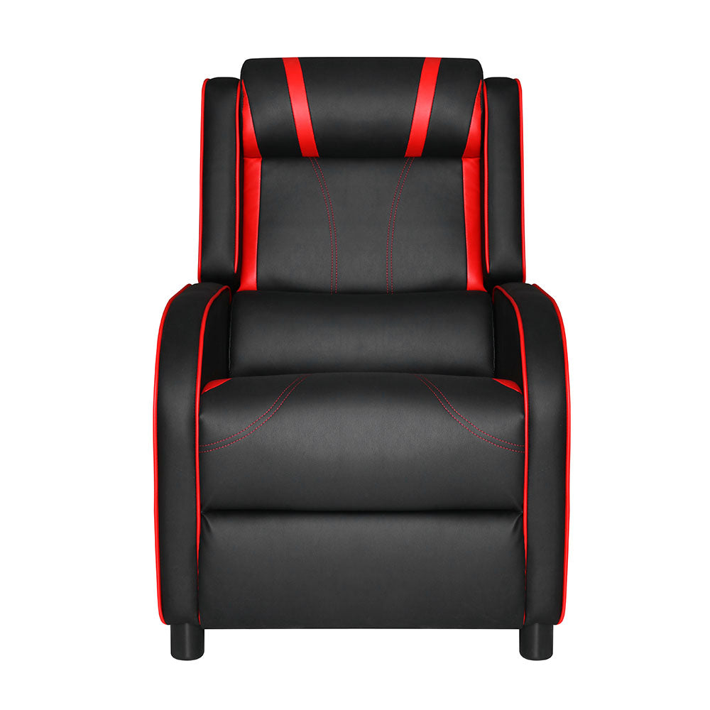 Artiss Recliner Gaming Chair - Black/Red