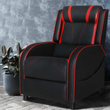 Artiss Recliner Gaming Chair - Black/Red