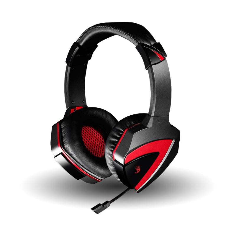 BLOODY GAMING Combat Gaming Headset - Black/Red