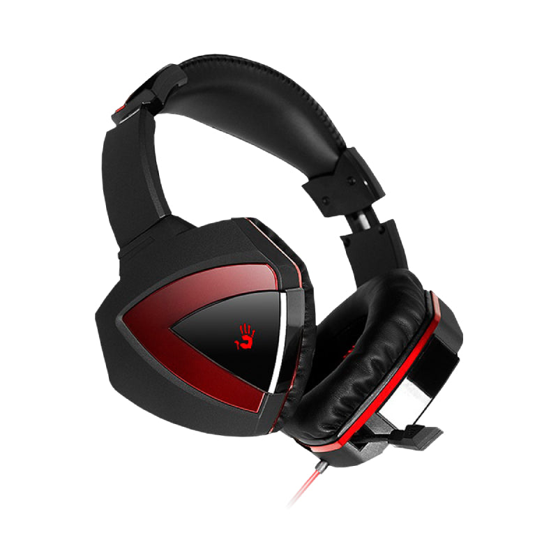 BLOODY GAMING Combat Gaming Headset - Black/Red