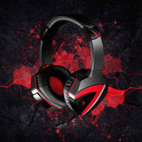 BLOODY GAMING Combat Gaming Headset - Black/Red