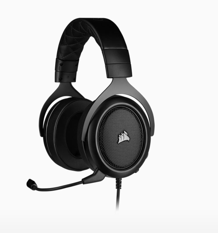 Corsair HS50 PRO Stereo Gaming Headset - Black/Carbon