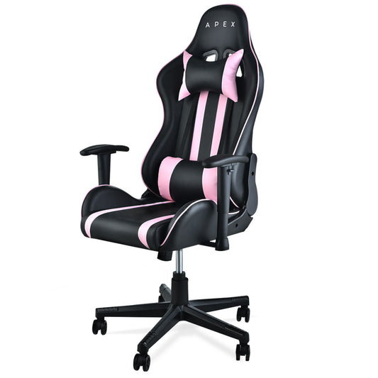 OVERDRIVE Apex Series - Ergonomic Reclining Gaming Chair - Black/Pink
