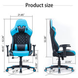 amazingooh Reclining Gaming Chair - Black