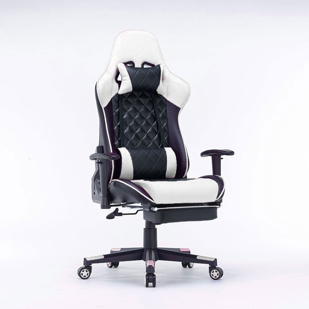 amazingooh Reclining Gaming Chair - Black/Purple