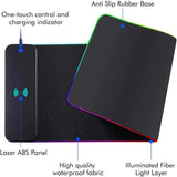 RGB Wireless 15W Oversized Charger Mouse Pad 800x300 MM Gaming Mouse Pad