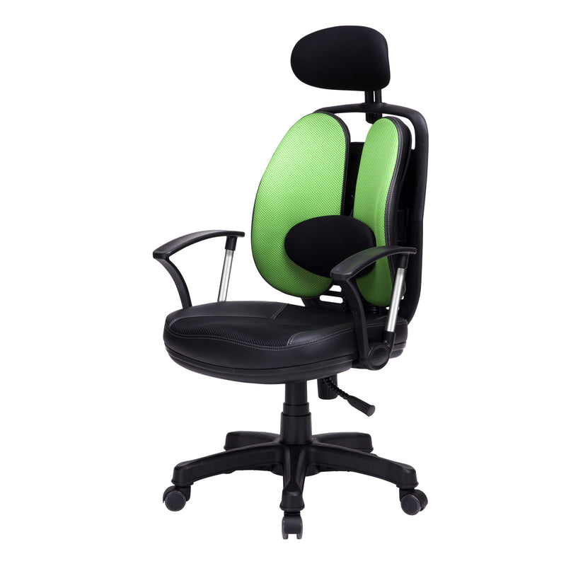 Korean Superb Ergonomic Gaming Chair - Black/Green