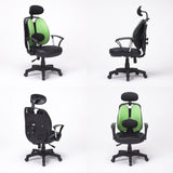 Korean Superb Ergonomic Gaming Chair - Black/Green