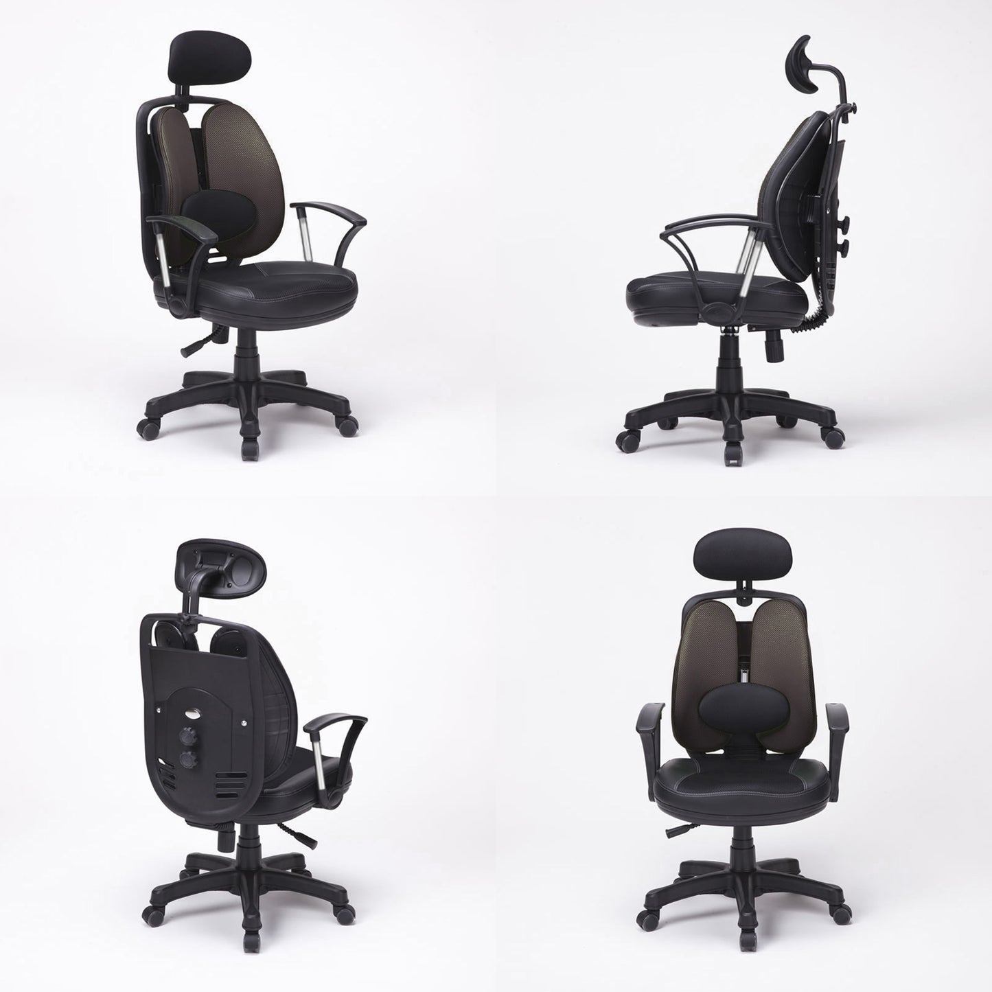 Korean Superb Ergonomic Gaming Chair - Black/Grey