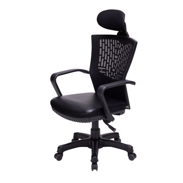 Korean Ergonomic Gaming Chair - Black