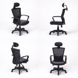 Korean Ergonomic Gaming Chair - Black