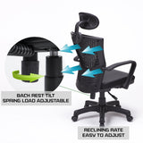 Korean Ergonomic Gaming Chair - Black