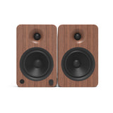 Kanto YU6 200W Powered Bookshelf Speakers with Bluetooth® and Phono Preamp - Pair, Walnut